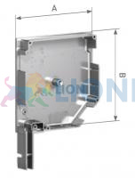 ALUTECH SF45/137u: Крышка боковая роллетная SF45/137u (цв. 00  - Неокрашенный). 45 - градусная. фото
