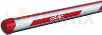 Стрела круглая с демпфером Ø75мм тип S 5000мм FAAC фото