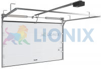 Гаражные секционные ворота DoorHan RSD02  Ш - 5900мм В - 2300мм. Торсионный механизм фото