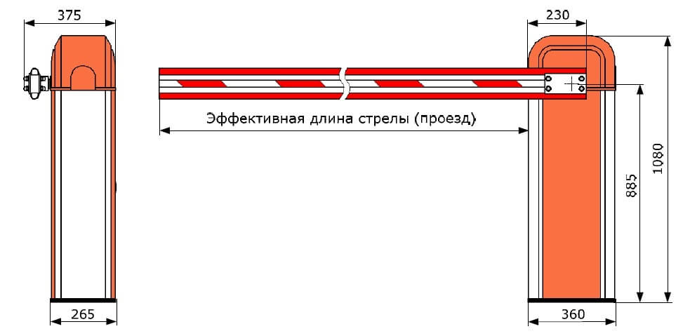 Особенности конструкции шлагбаумов AN-motors ASB6000 фото Особенности конструкции шлагбаумов AN-motors ASB6000 фото