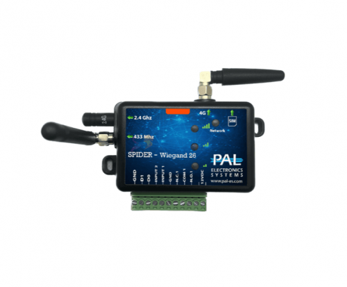 GSM+BT контроллер PAL-ES SPIDER Wiegand 26 фото