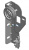 ALUTECH: 402630400 - Кронштейн верхний B-180TR - правый ALUTECH: 402630400 - Кронштейн верхний B-180TR - правый фото