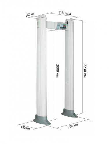Арочный металлодетектор БЛОКПОСТ PC X 100 фото