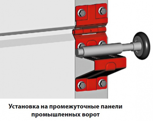 ALUTECH:402601100 - Кронштейн роликовый боковой  RBI-40.123 фото