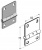 ALUTECH: 404911912 - Петля промежуточная IH113 (цв. YW355F) ALUTECH: 404911912 - Петля промежуточная IH113 (цв. YW355F) фото
