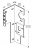 ALUTECH: 402630800 - Кронштейн верхний B-180TNR - правый ALUTECH: 402630800 - Кронштейн верхний B-180TNR - правый фото