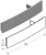 ALUTECH:407230200 - Крышка RLG003.226.03, цвет белый алюминий. Накладка для ручки ALUTECH:407230200 - Крышка RLG003.226.03, цвет белый алюминий. Накладка для ручки фото
